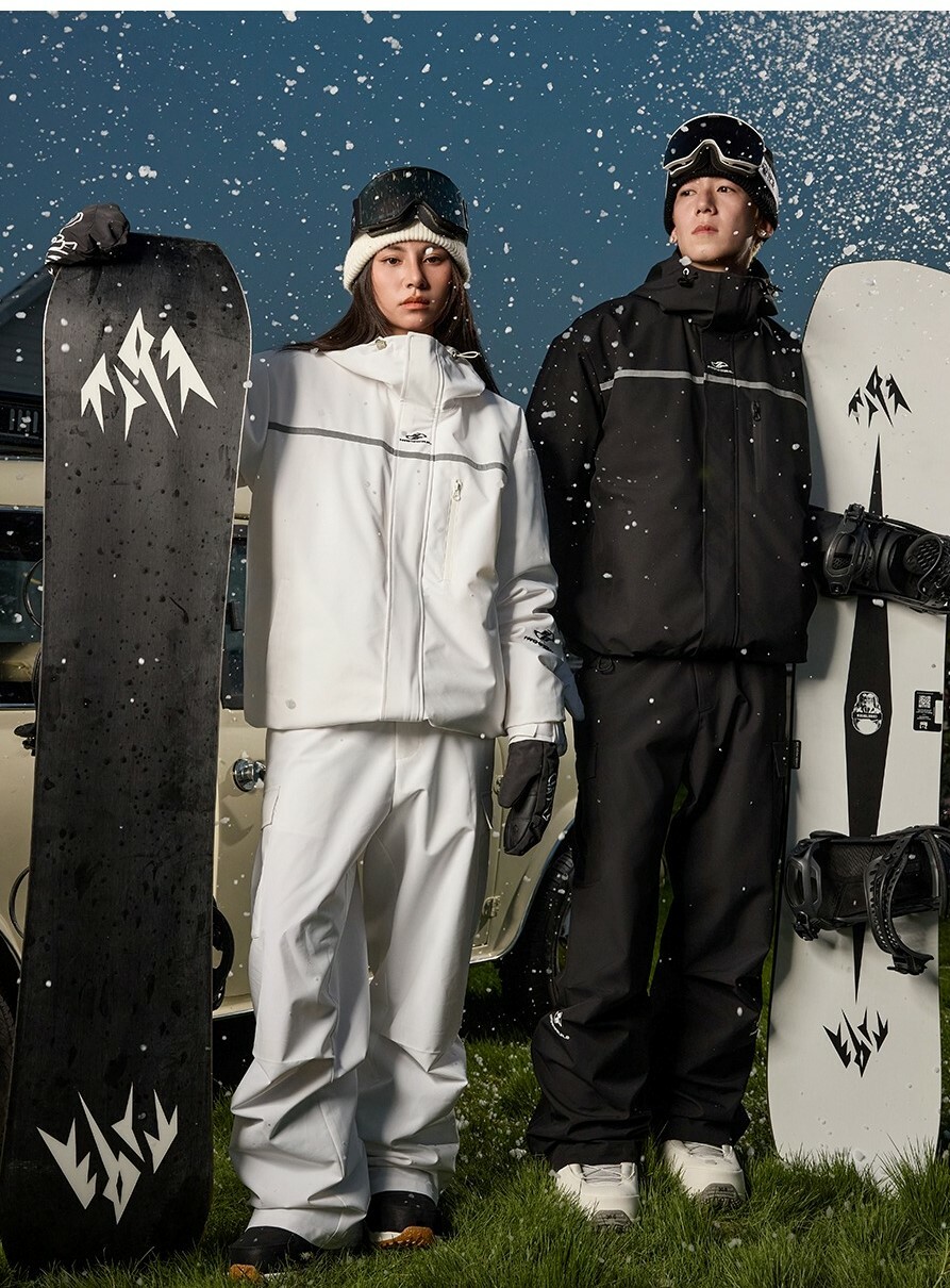 Harsh and Cruel 復古運動 防寒夾棉 滑雪衝鋒外套 HL243050316