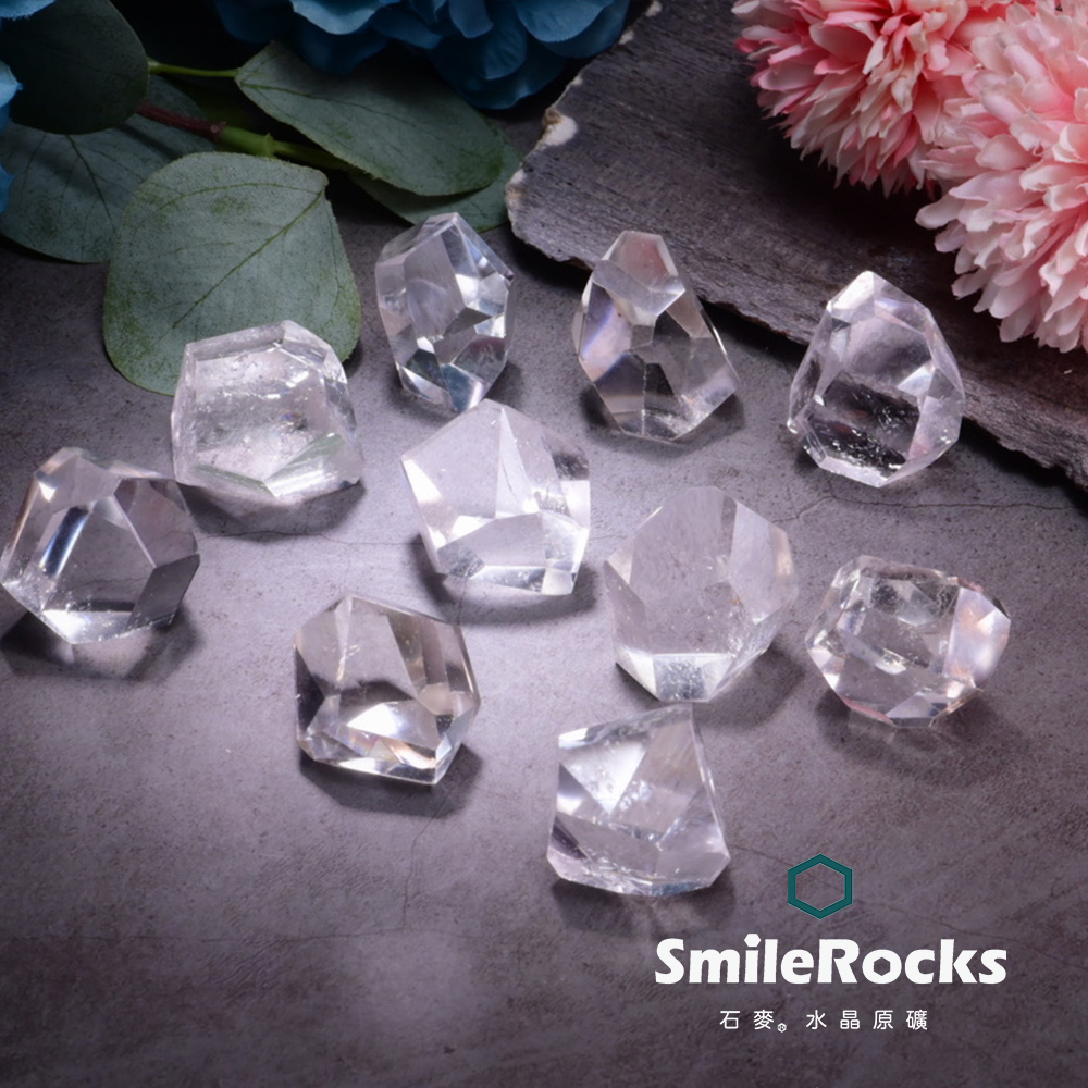 【石麥SmileRocks】白水晶隨形冰塊
