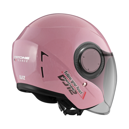 ASTONE DJ12 法粉 素色  3/4罩式帽款