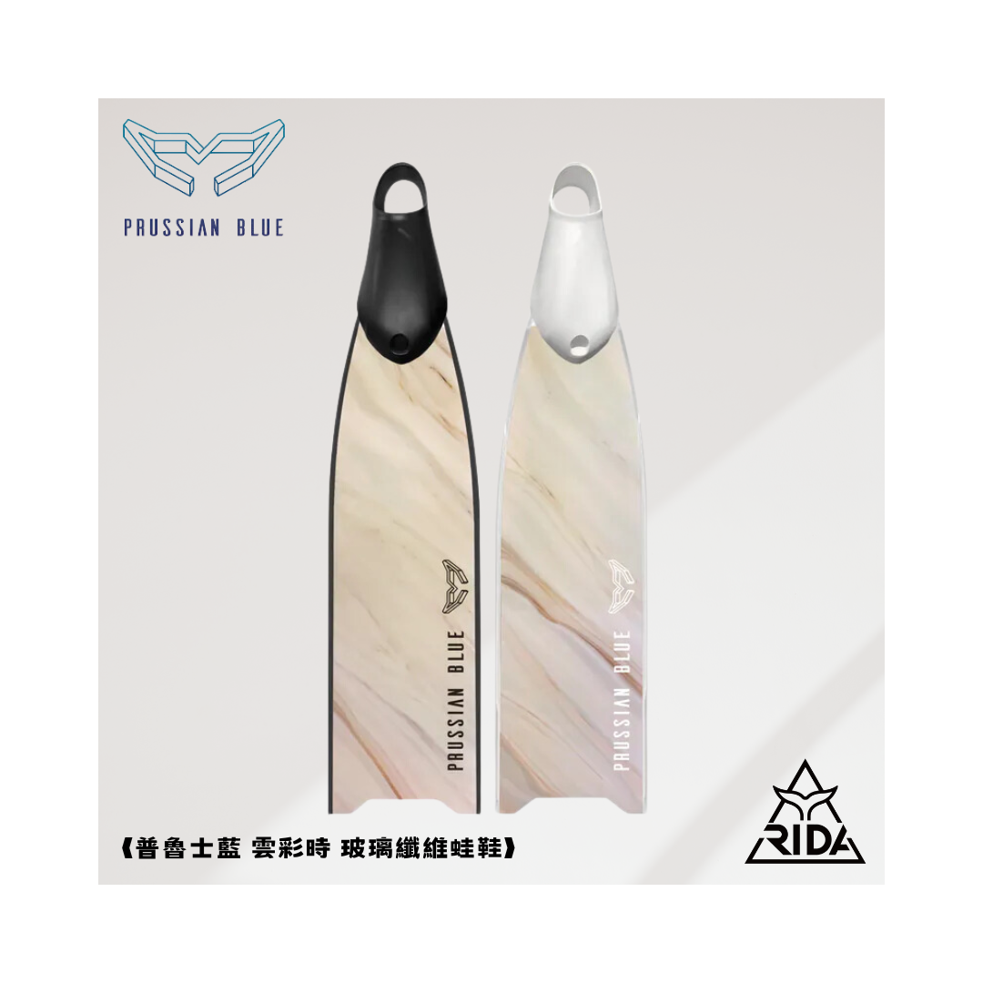 ▲2022 普魯士藍 玻纖彩繪板 雲彩石