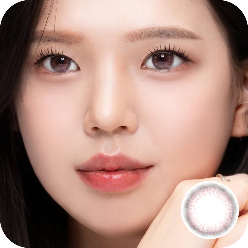 [散光] Lenbling Eye Only 1 Month Pureze Luna Pink Pearl｜月拋散光彩妝隱形眼鏡｜每盒2片
