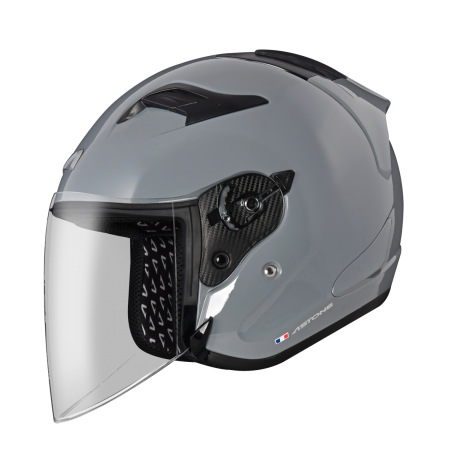 ASTONE DJR 水泥灰 素色 3/4罩式帽款