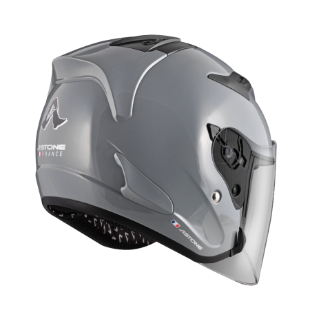 ASTONE DJR 水泥灰 素色 3/4罩式帽款