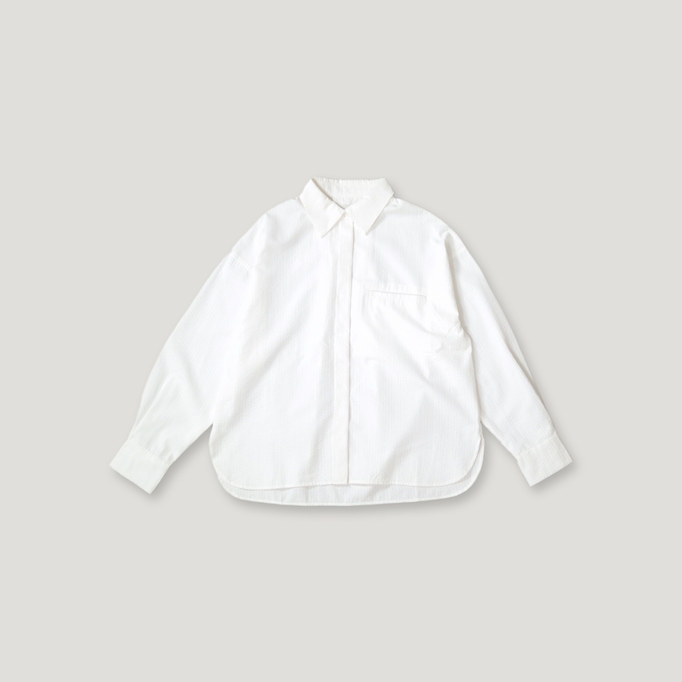 J.P.L. 尖領泡泡紗馬甲襯衫 ‹ 2 Way › ╭ 3色 ╮