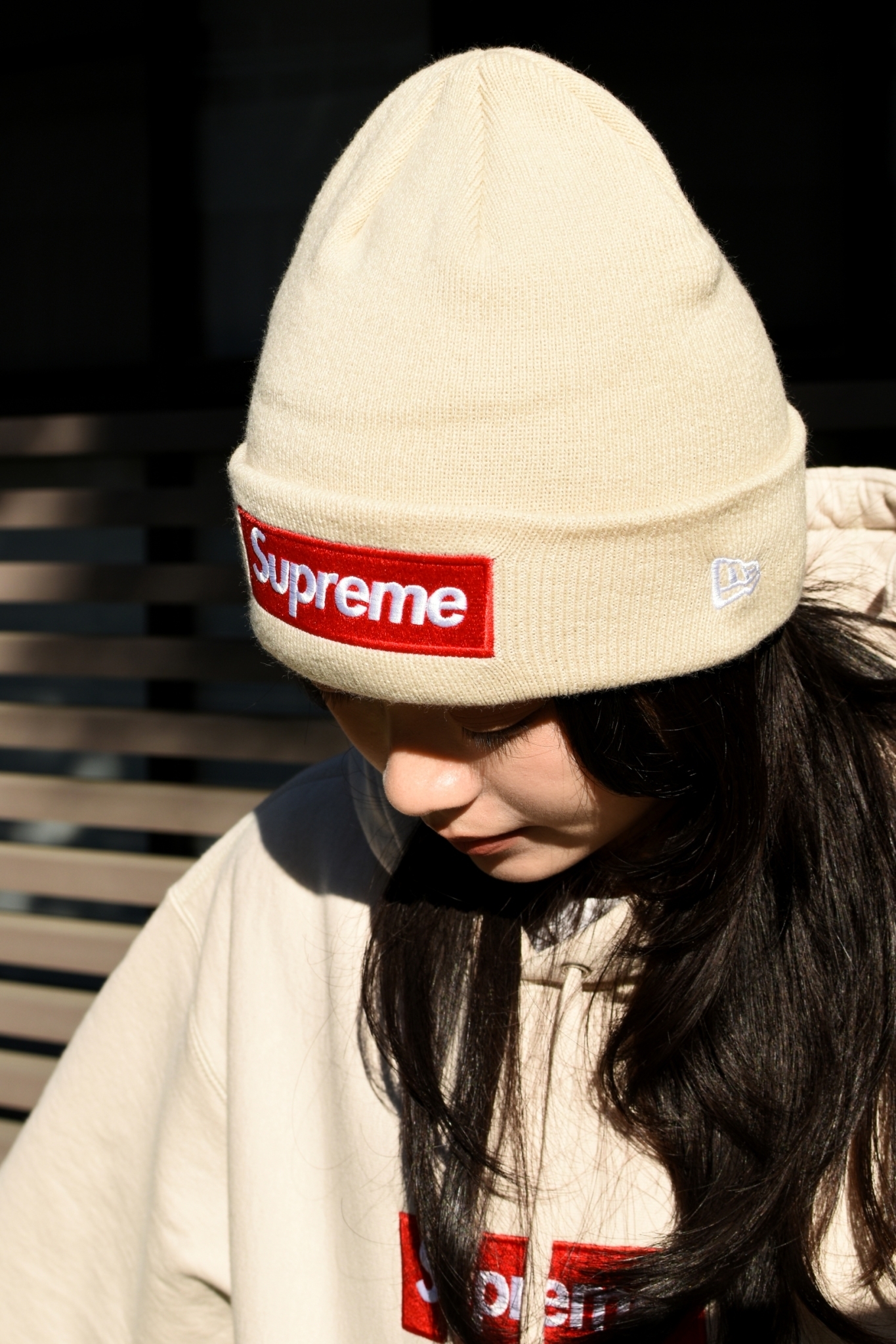 完売品 新品 未開封 LE SSERAFIM NEW ERA BEANIE LE SSERAFIM x New Era Authentic Basic Beanie Angora White