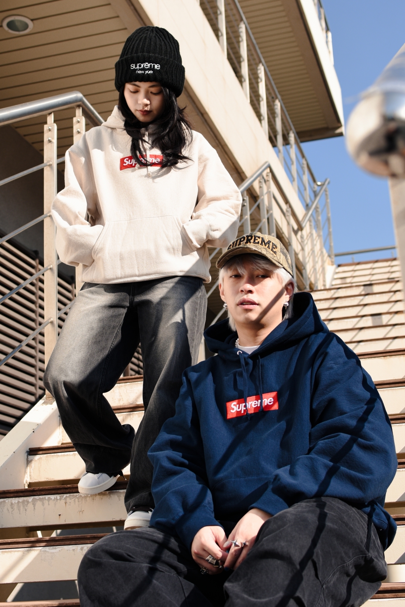 ☆ETW☆【台中店】SUPREME CLASSIC LOGO CHUNKY RIBBED BEANIE