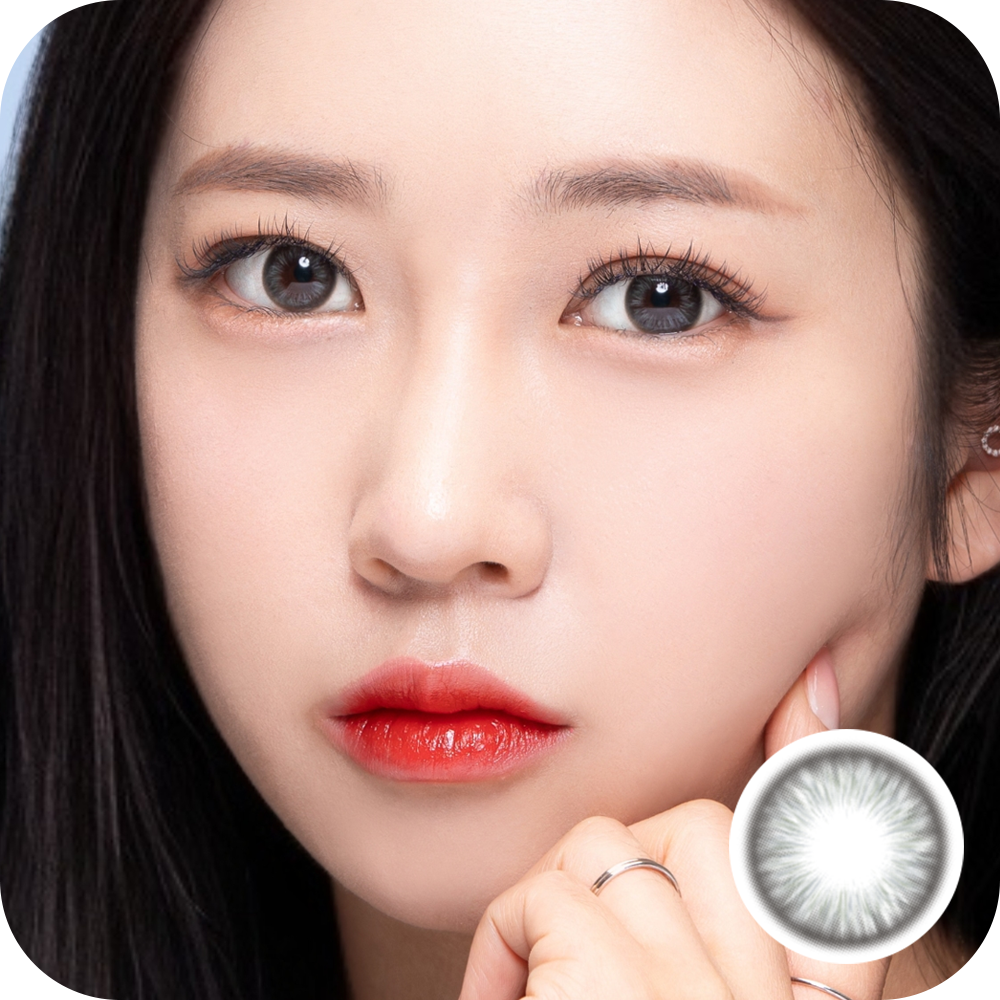 [散光] Lenbling Eye Only 1 Month Lenika Smoky Gray｜月拋散光彩妝隱形眼鏡｜每盒2片