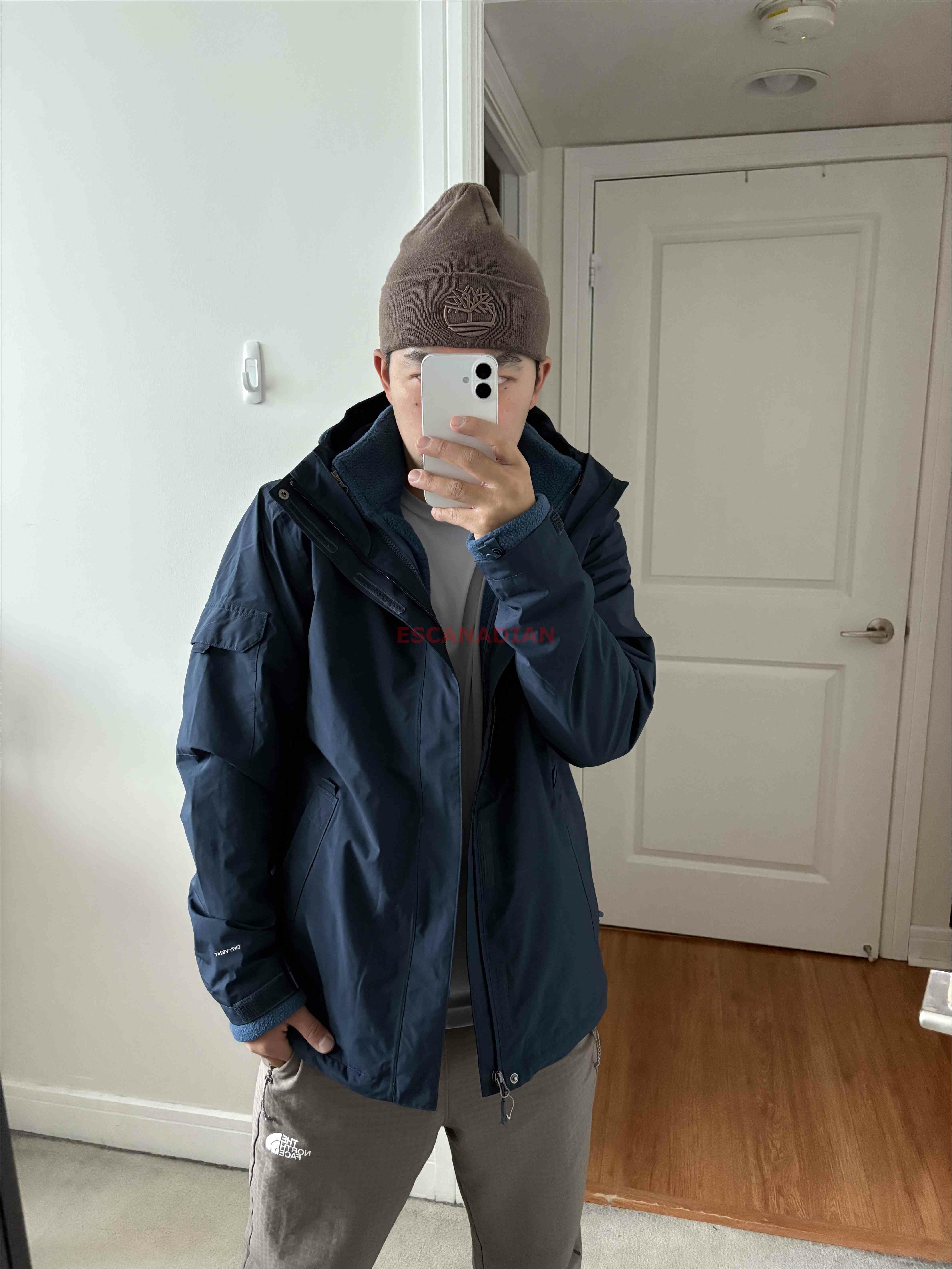 THE NORTH FACE 男大人 三合一 TORO 搖立絨刷毛內裡 防風 防水 連帽 風衣外套 (內裡可單穿)