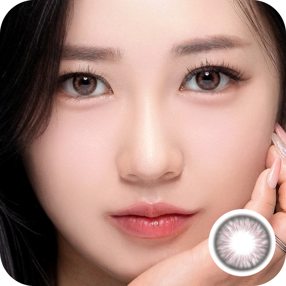 [散光] Lenbling Eye Only 1 Month Lenika Smoky Choco｜月拋散光彩妝隱形眼鏡｜每盒2片
