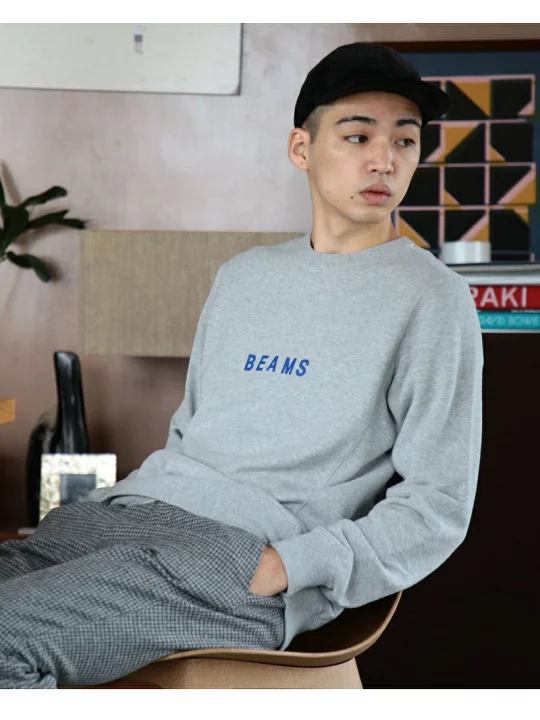 日本選物｜BEAMS 25SS LOGO SWEATSHIRT  六色