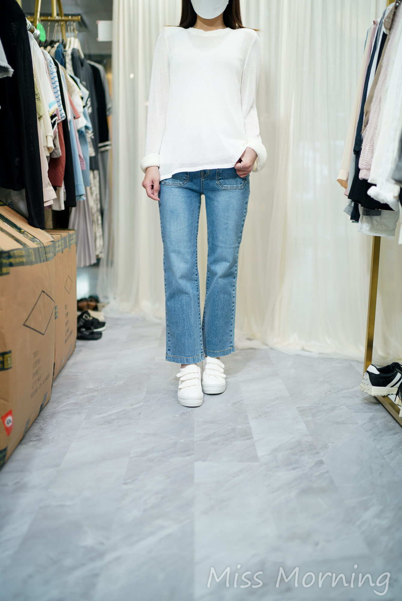 後lace極顯瘦線衫