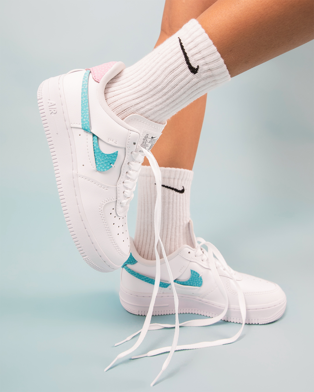 (預訂) Nike Air Force 1 LXX - White Pink Aqua
