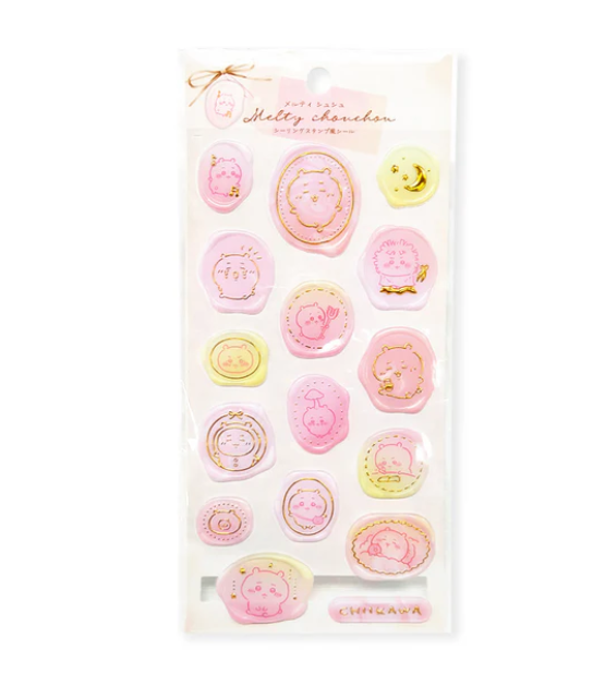 日本CHIIKAWA融化印章貼紙 (非日本製)