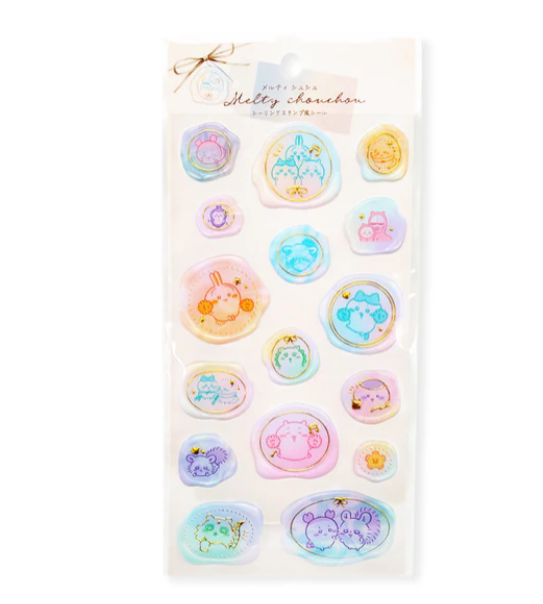 日本CHIIKAWA融化印章貼紙 (非日本製)