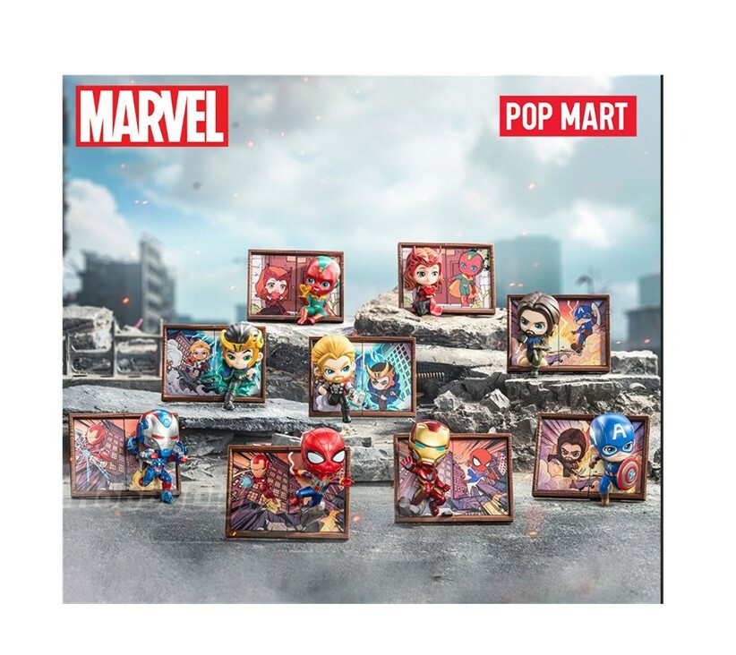 *POP MART 泡泡瑪特 漫威 相框系列 盒玩 盲盒(全8款)
