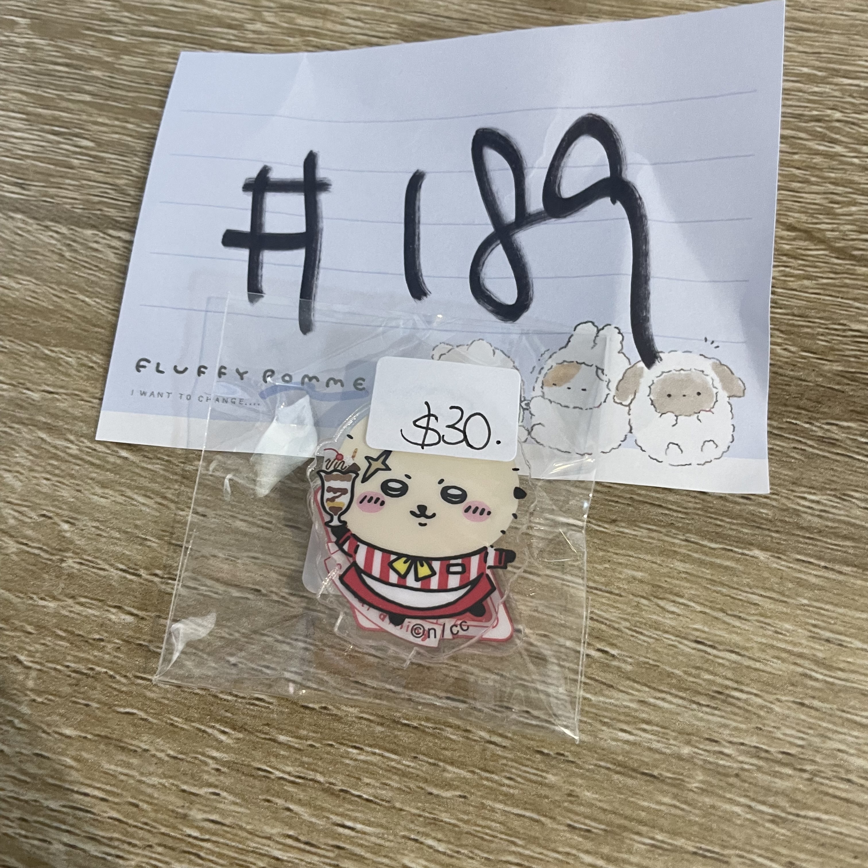 CHIIKAWA 海獺  立牌#189