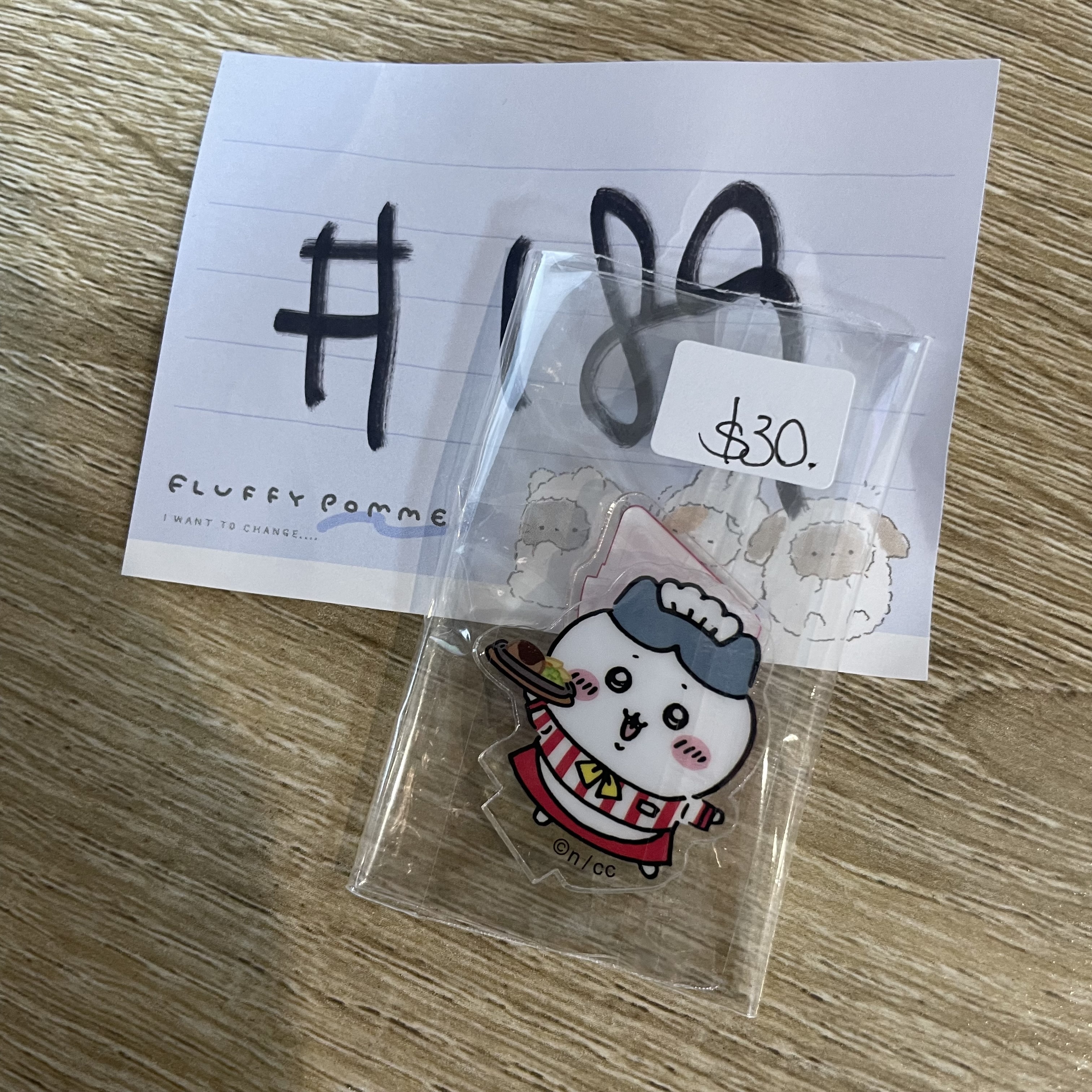 CHIIKAWA  八字貓 立牌#189