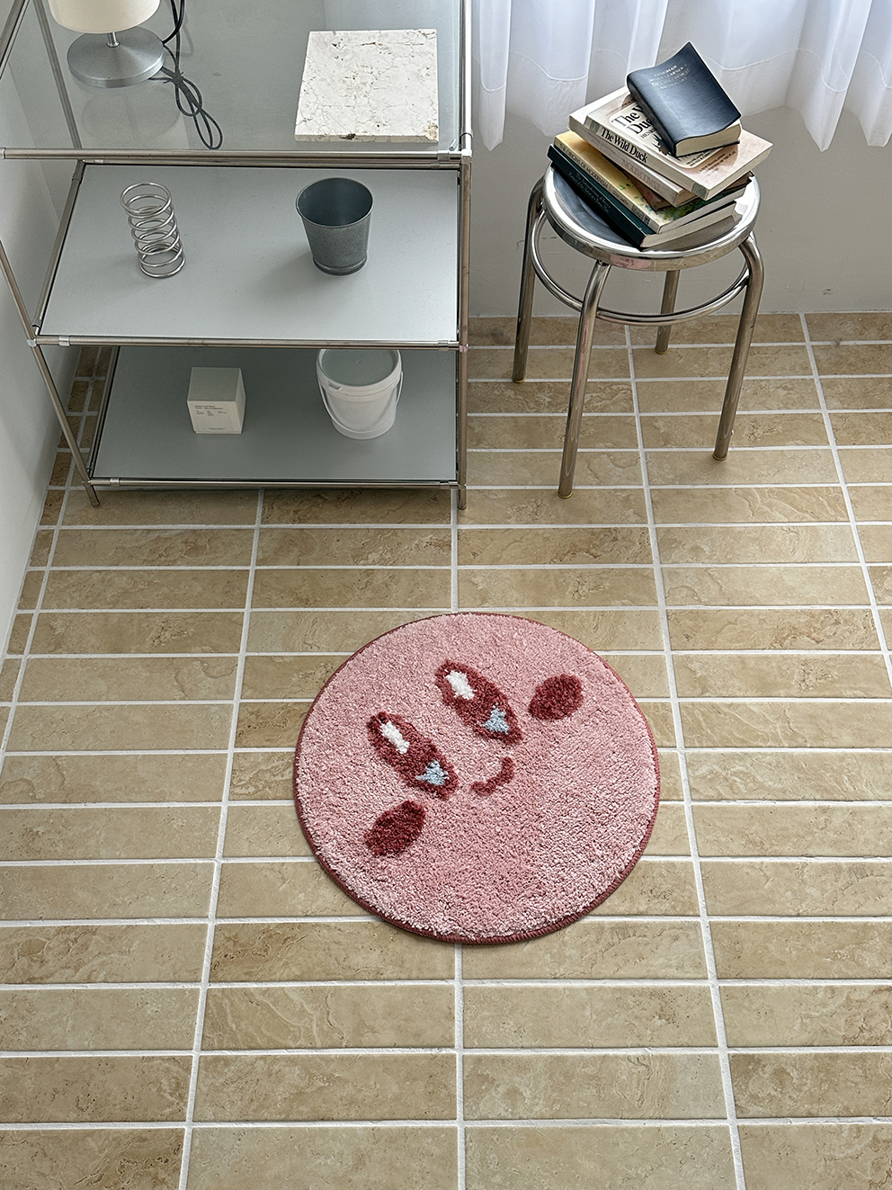 星之卡比圓形止滑地墊 (50cm)