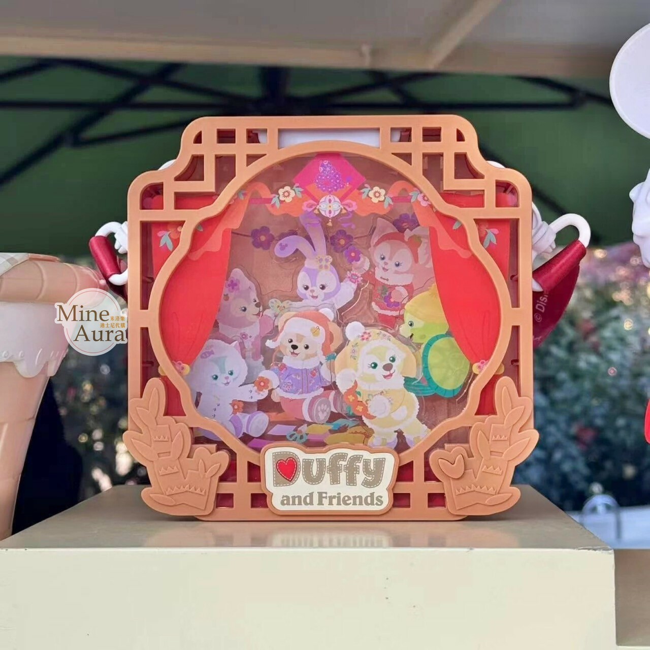 (限時特價) 2025 新春限定 達菲 Duffy 與好友們 造型 爆米花桶 -上海迪士尼樂園