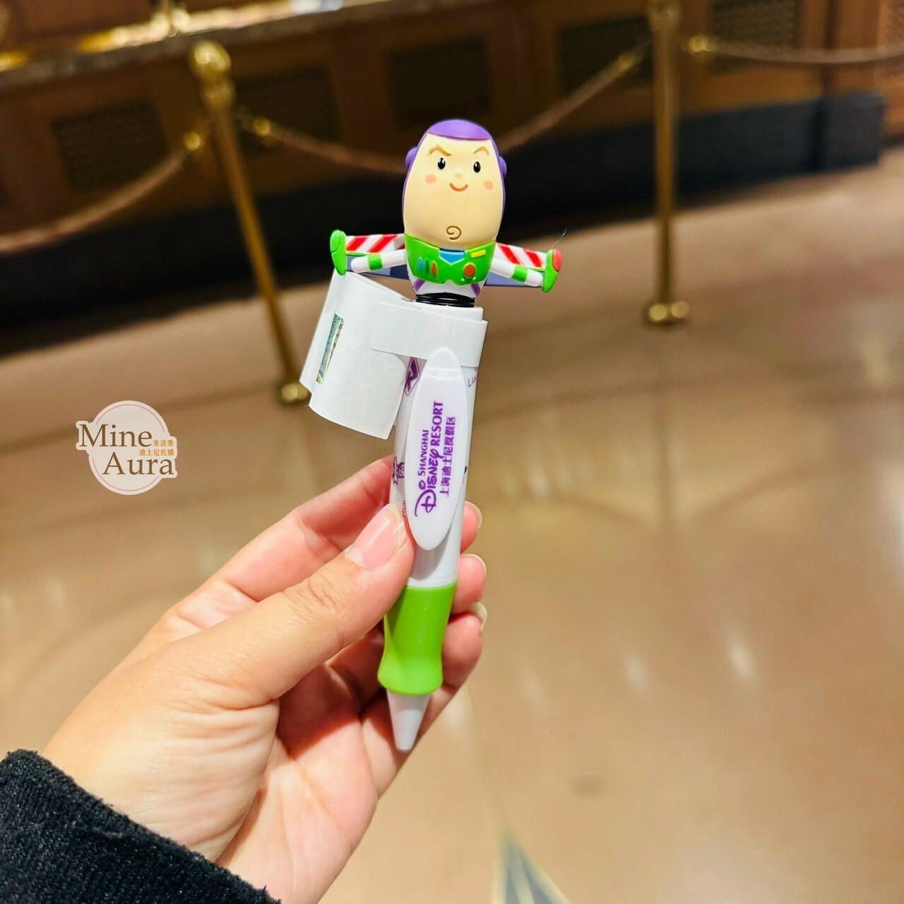 玩具總動員 Toy Story 立體公仔造型 圓珠筆 -上海迪士尼樂園