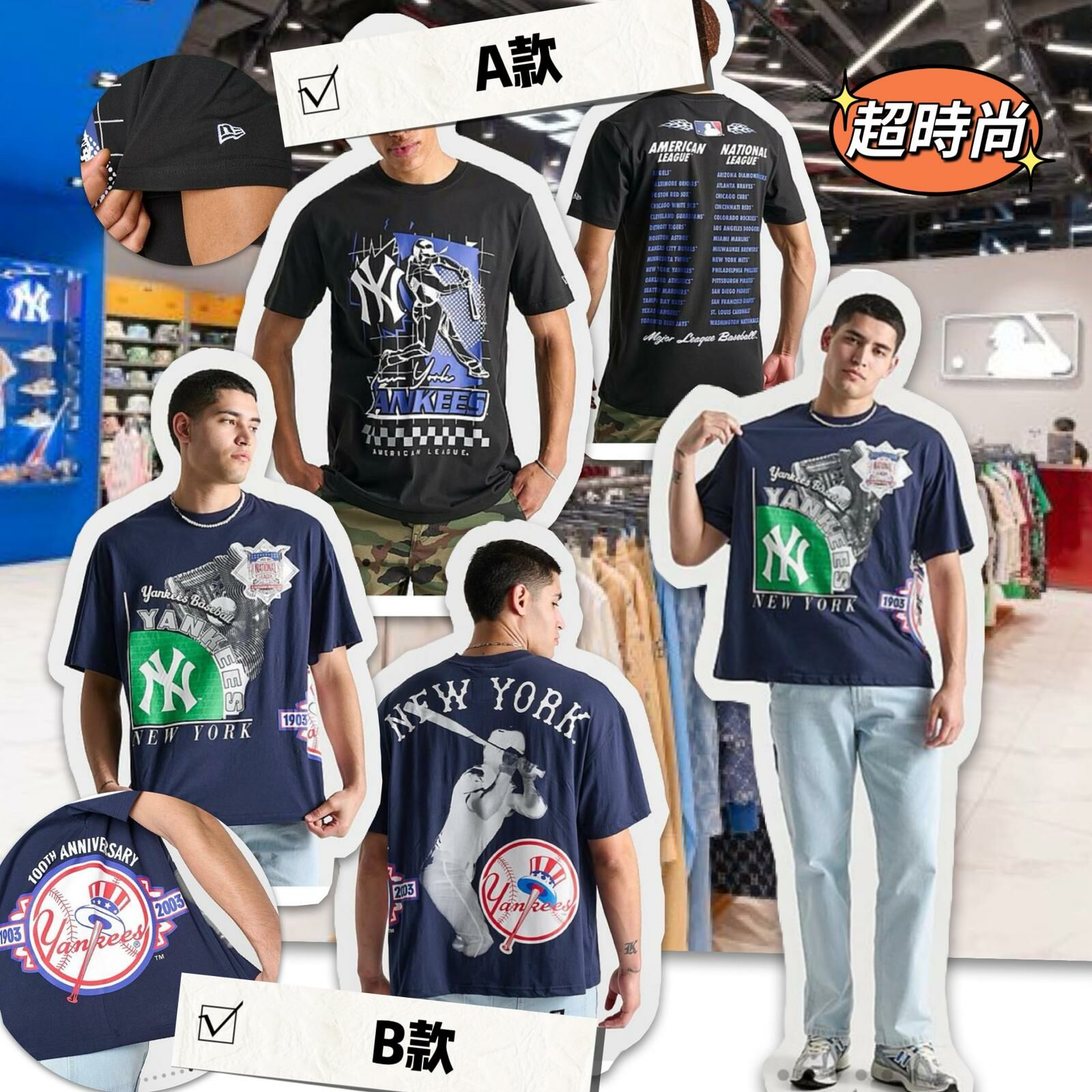 【預購】MLB Graphic G011617 男裝短袖tee