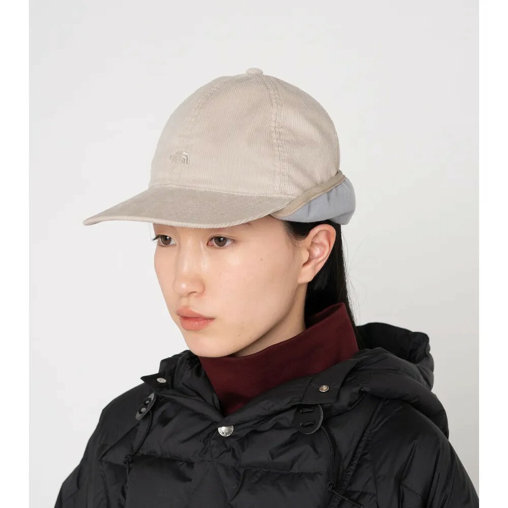 【現貨】THE NORTH FACE 日本紫標 燈心絨 飛行帽