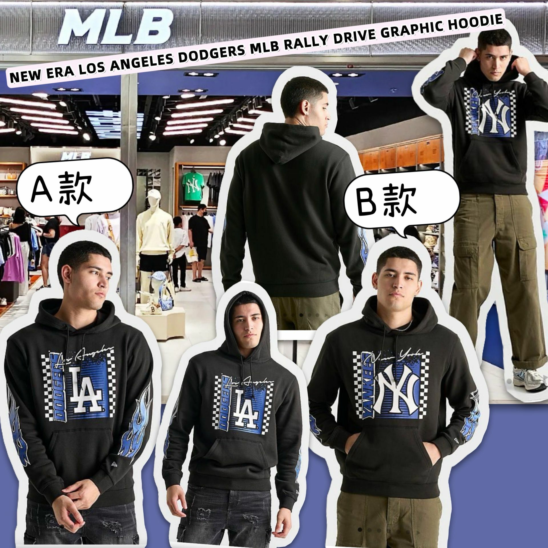 【預購】MLB G011636 男裝衛衣