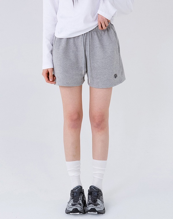 預訂｜MUAHMUAH STITCH LOGO PIGMENT BANDING SHORTS