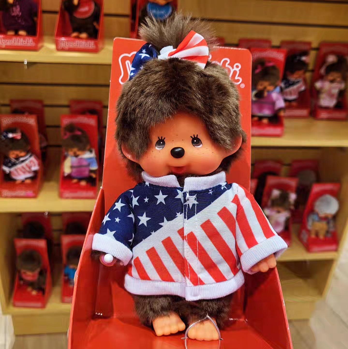 【預購】Monchhichi G011605 毛絨公仔