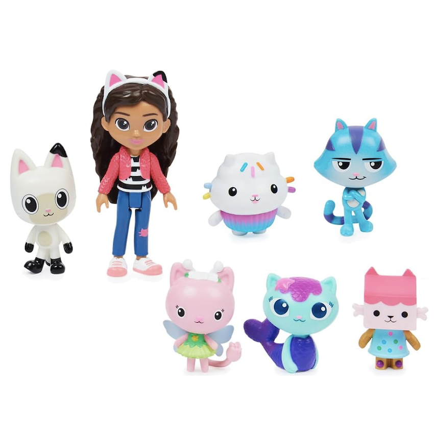 日本版 Gabby's Dollhouse 朋友公仔套裝