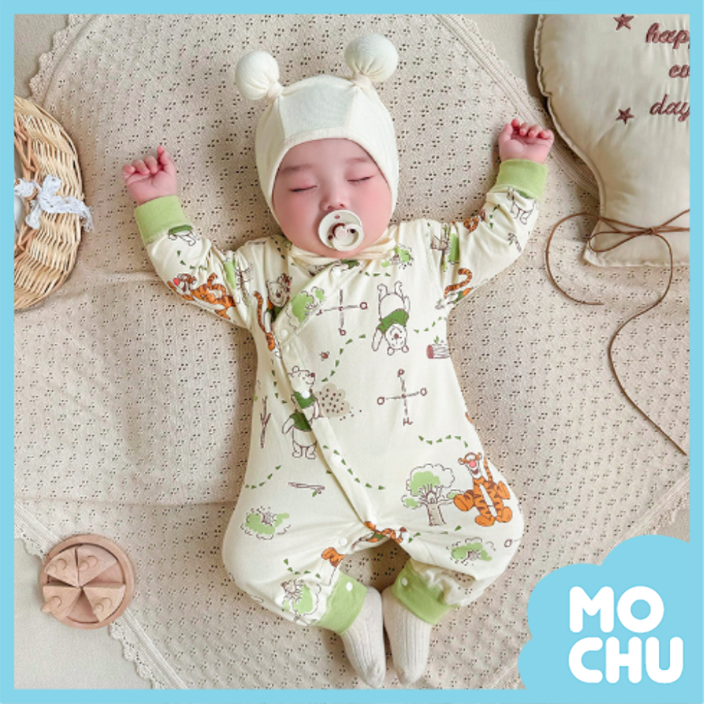 森林之約斜釦連身衣