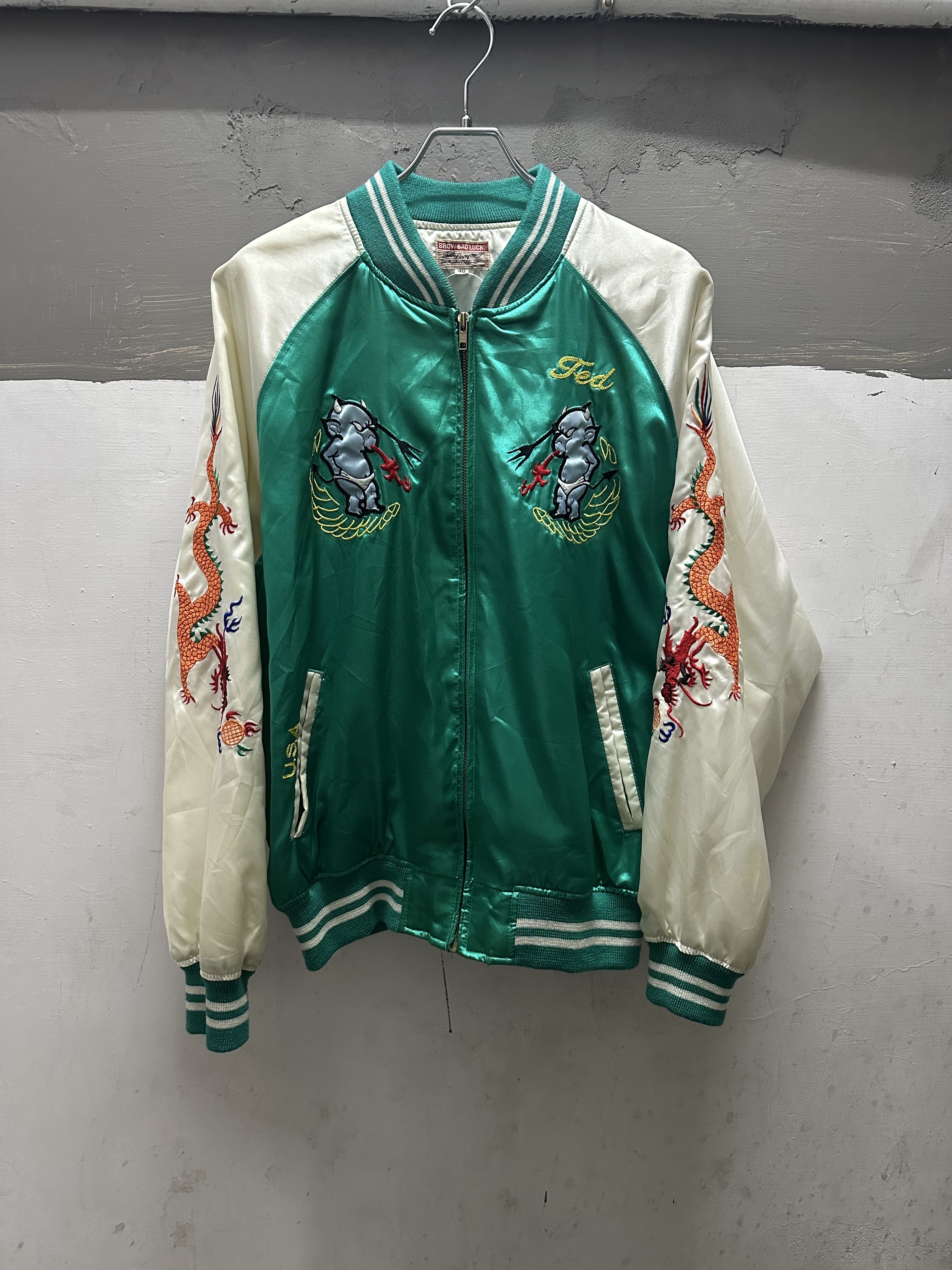 90's TED COMPANY(TED MAN)Souvenir Jacket Made in Korea