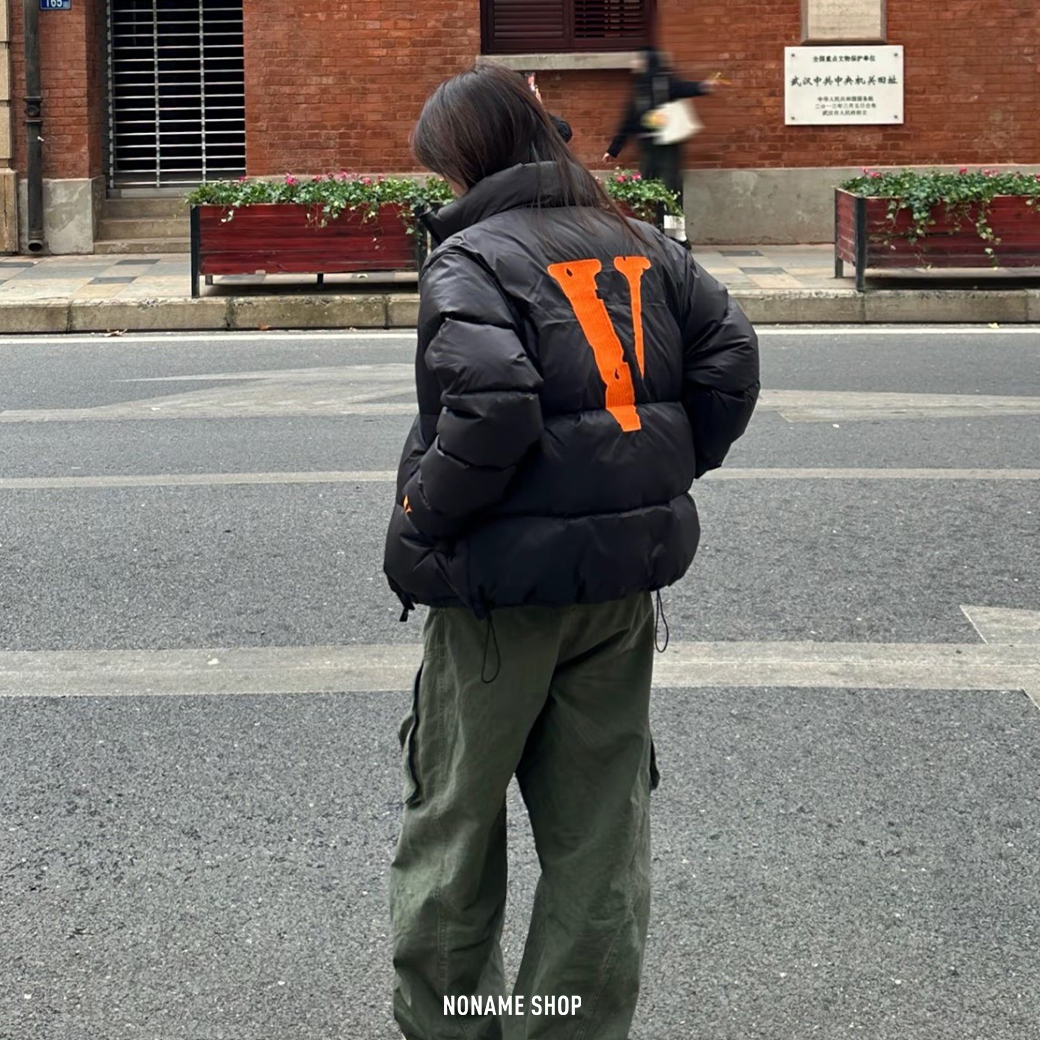 VLONE 經典 大LOGO 刺繡 保暖 羽絨 外套 三色 (男款)