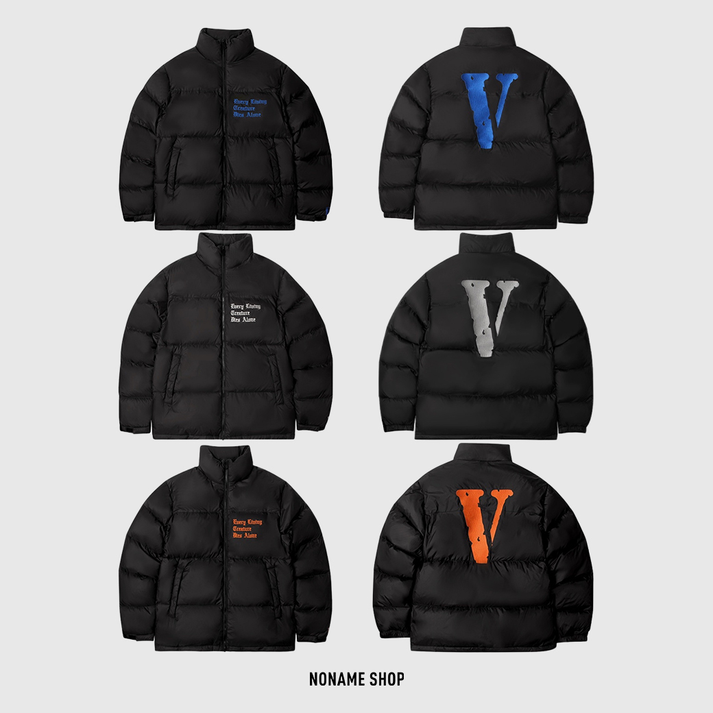 VLONE 經典 大LOGO 刺繡 保暖 羽絨 外套 三色 (男款)