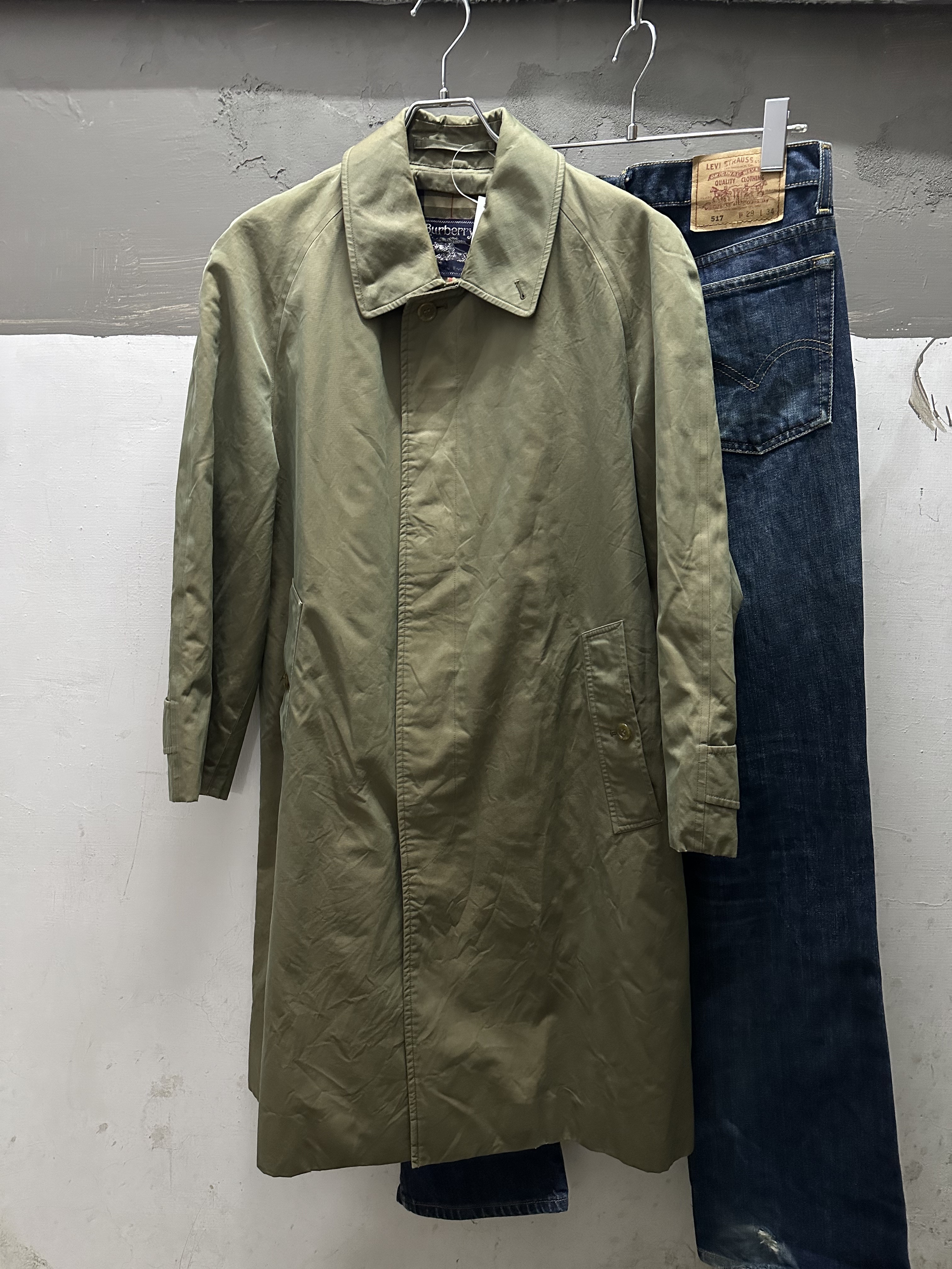Burberrys Trench Coat Made in England