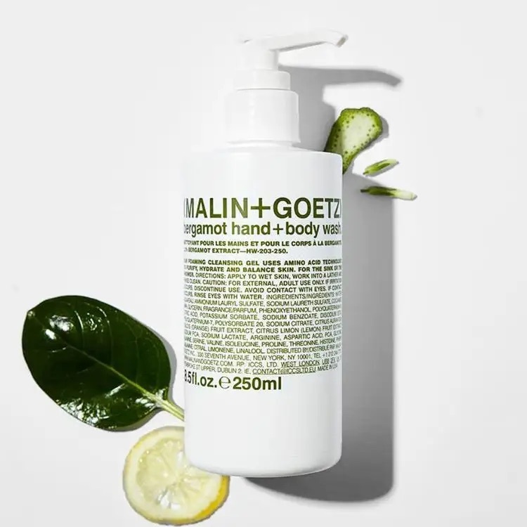 MALIN+GOETZ 佛手柑身體潔膚露 8.5oz/250ml