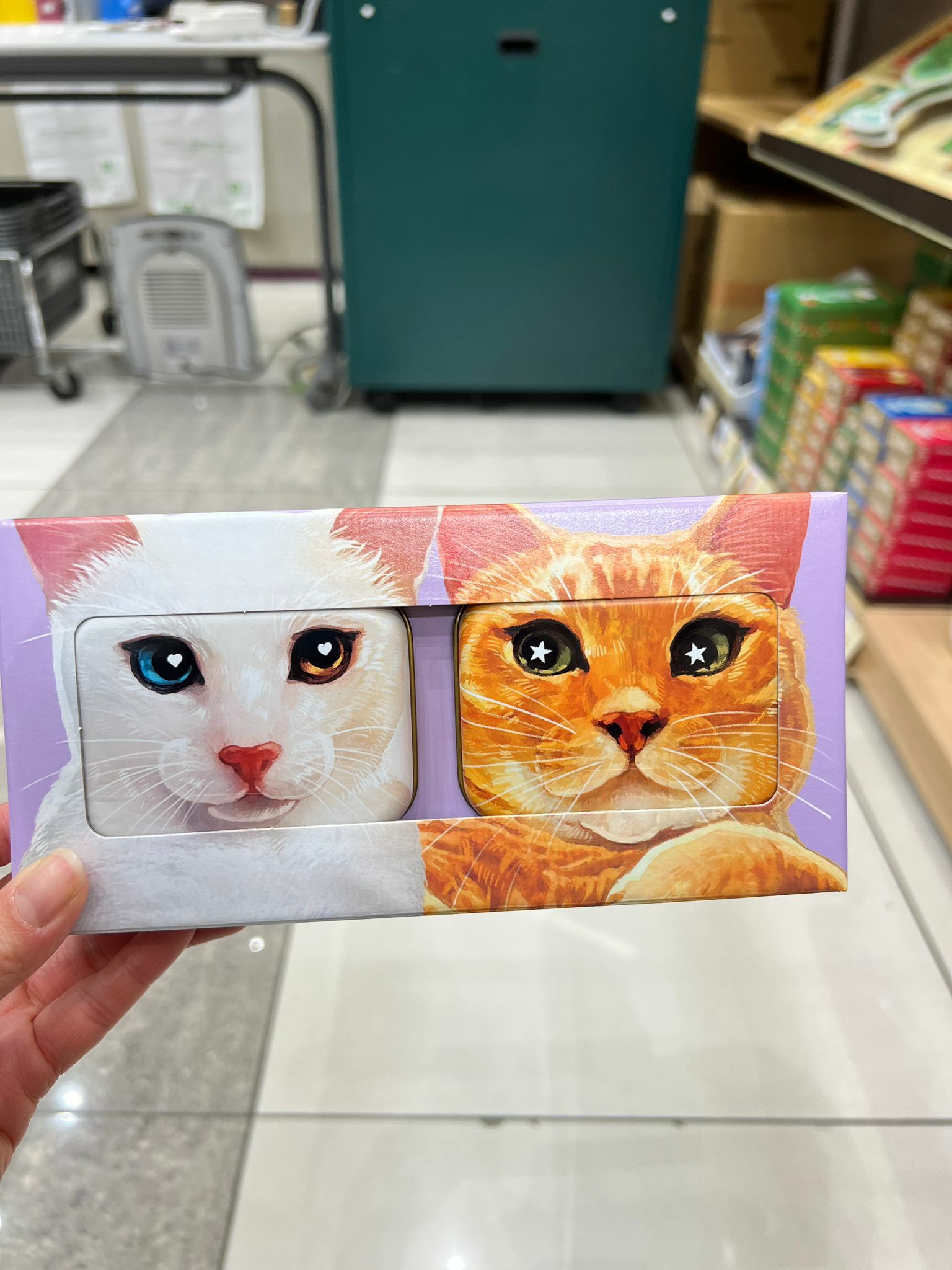 【日本預訂】 E0117108 Neko Myamire情人節限定 貓貓造型朱古力兩小盒裝