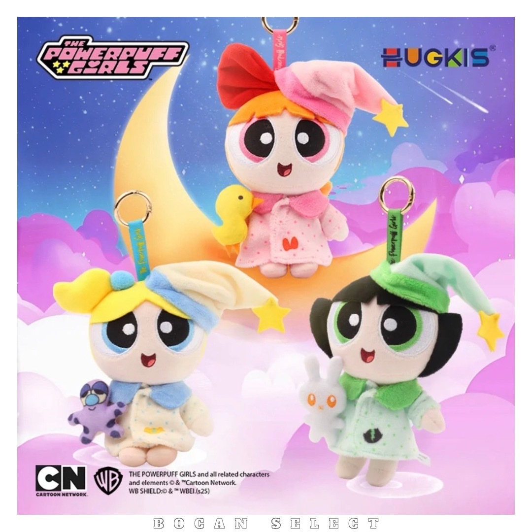 飛天小女警 好夢睡衣系列 毛絨玩偶掛件