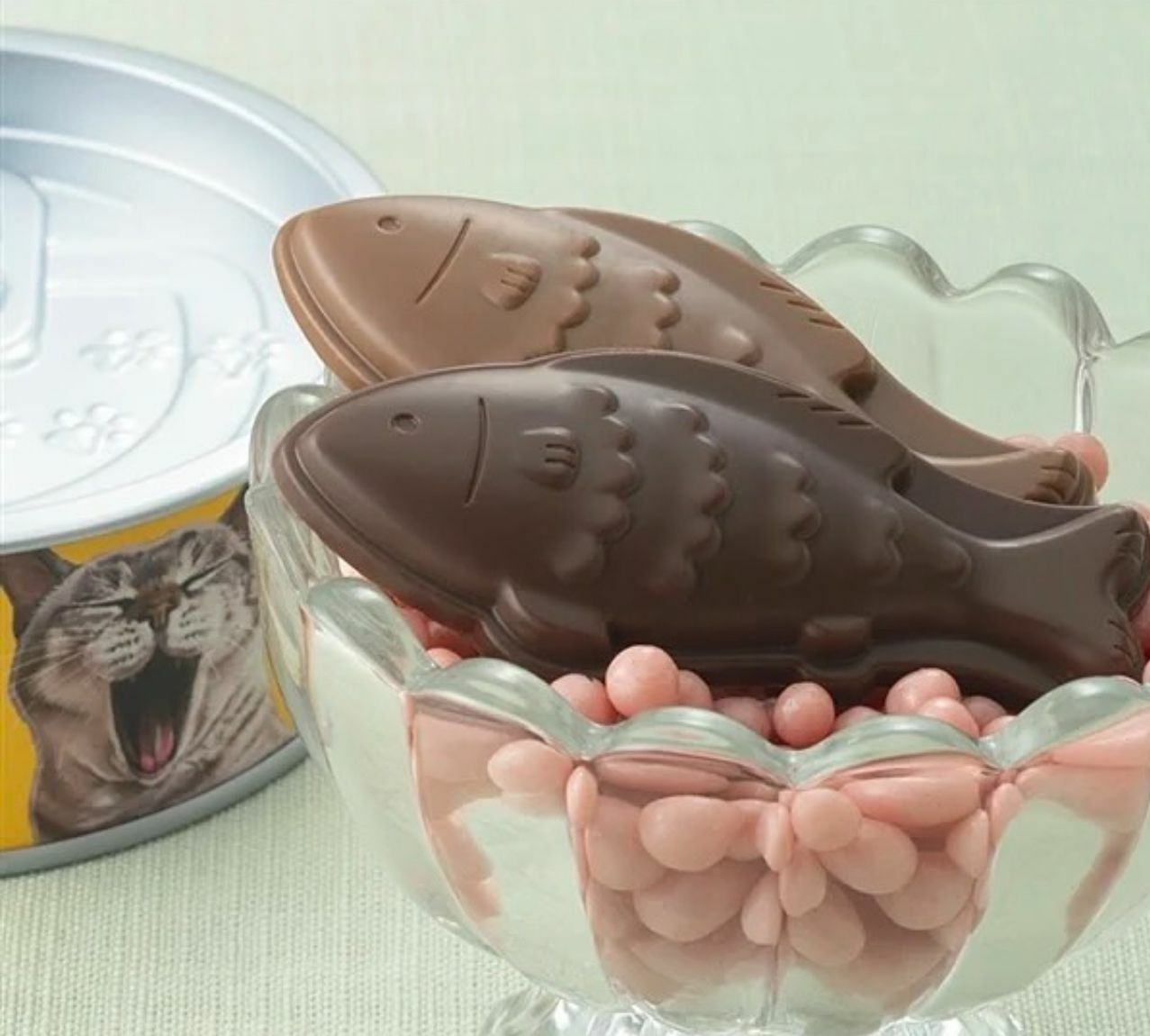 【日本預訂】 E0117110 Neko Myamire情人節限定 貓貓朱古力小罐頭造型