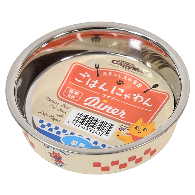 Cattyman 平底防滑食器 (Diner米色)