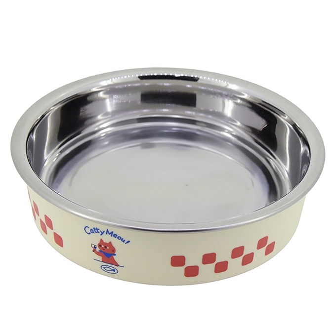 Cattyman 平底防滑食器 (Diner米色)