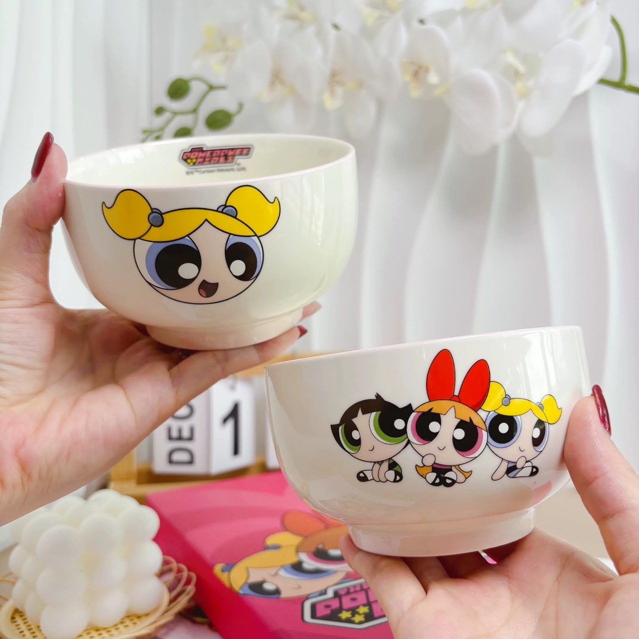 飛天小女警陶瓷飯碗 禮盒裝4入 （OF2024081202）