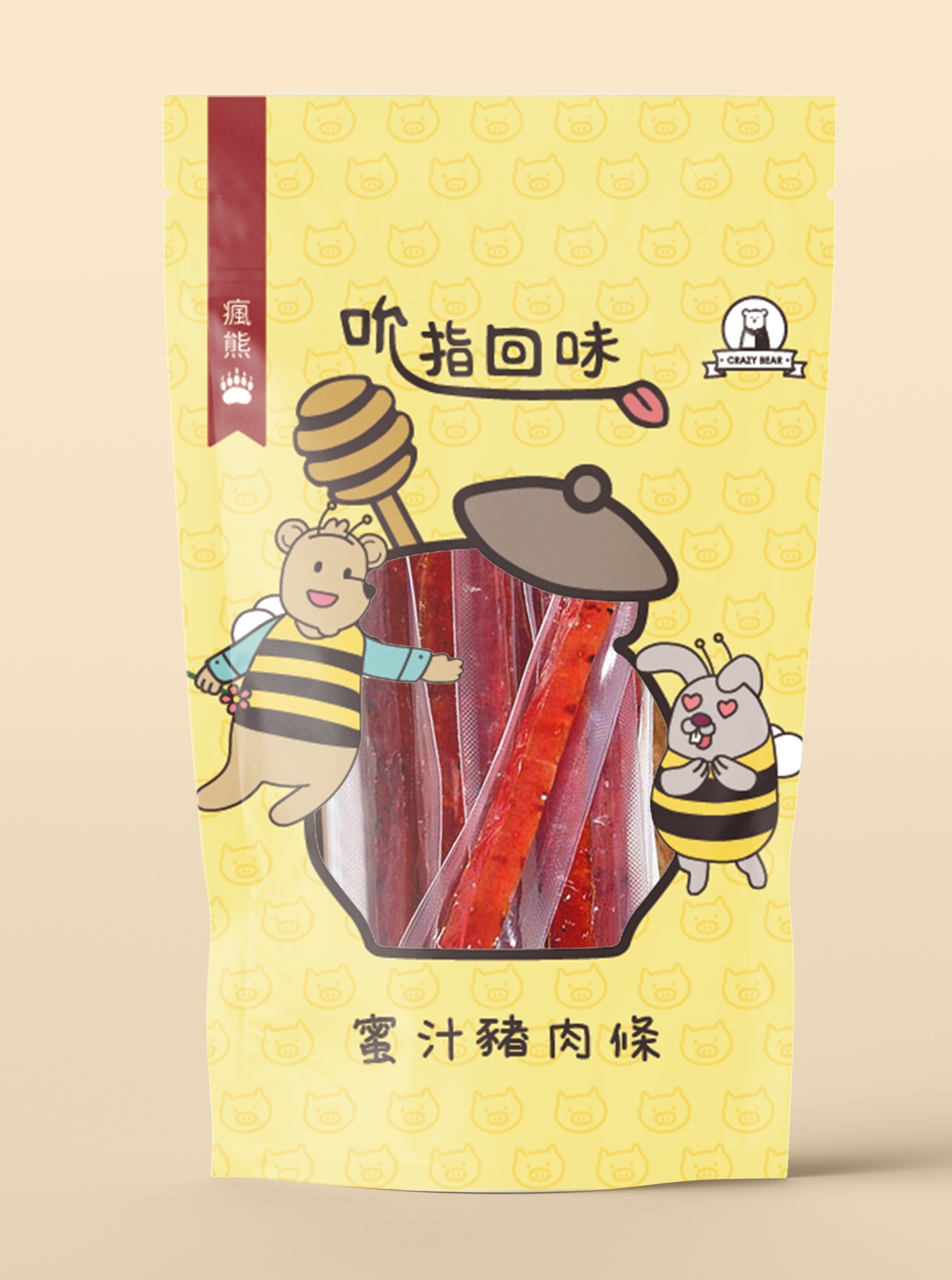 瘋熊嚴選非吃不可豬肉條系列(6種口味)150g