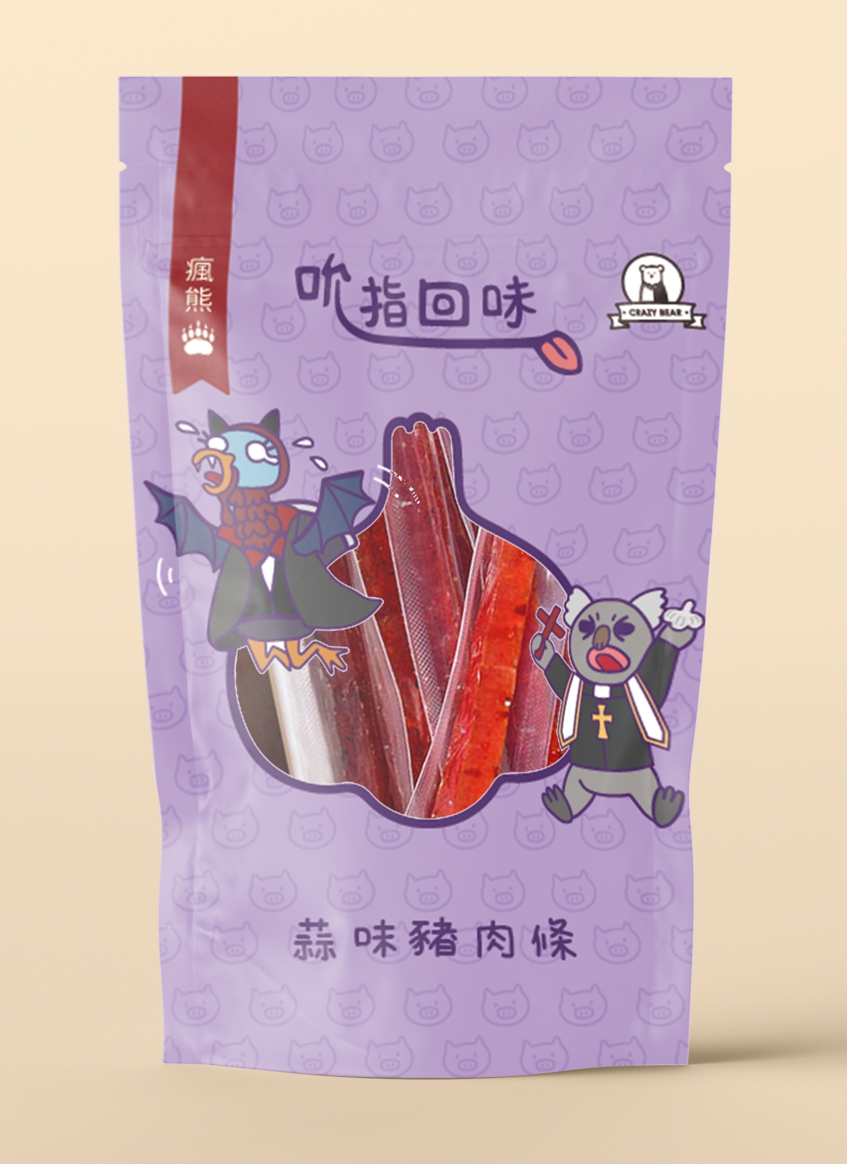 瘋熊嚴選非吃不可豬肉條系列(6種口味)150g