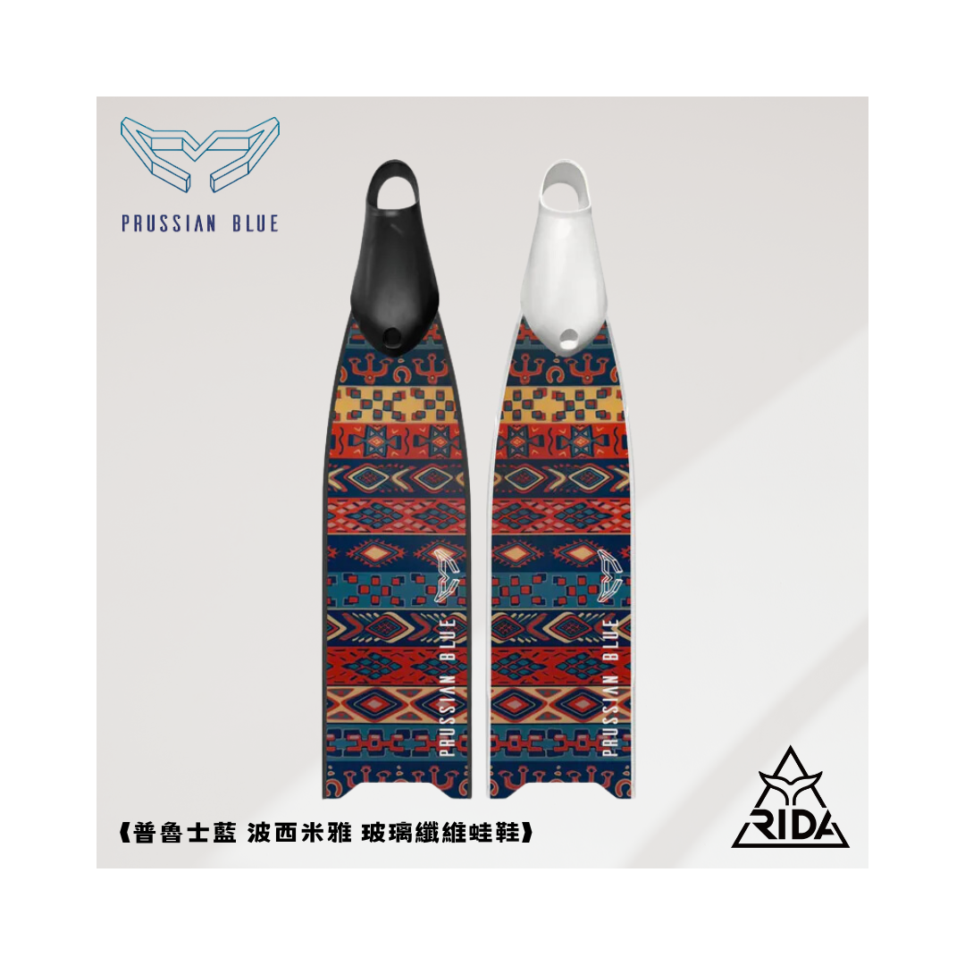 ▲2022 普魯士藍 玻纖彩繪板 波西米亞