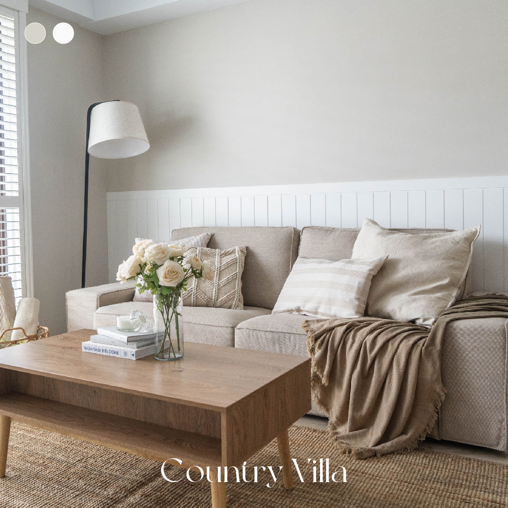 雅緻別墅 Country Villa｜風格油漆