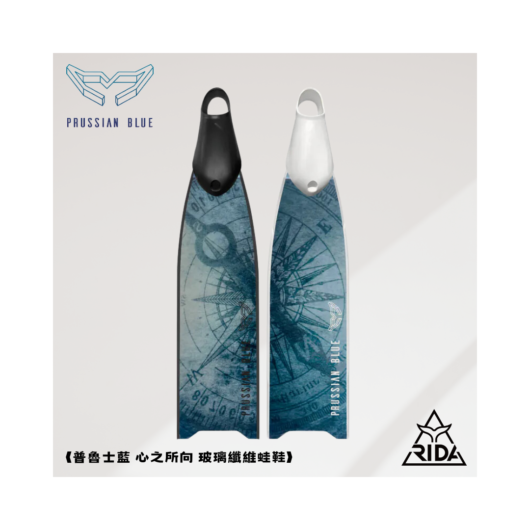 ▲2024 普魯士藍 玻纖彩繪板 心之所向