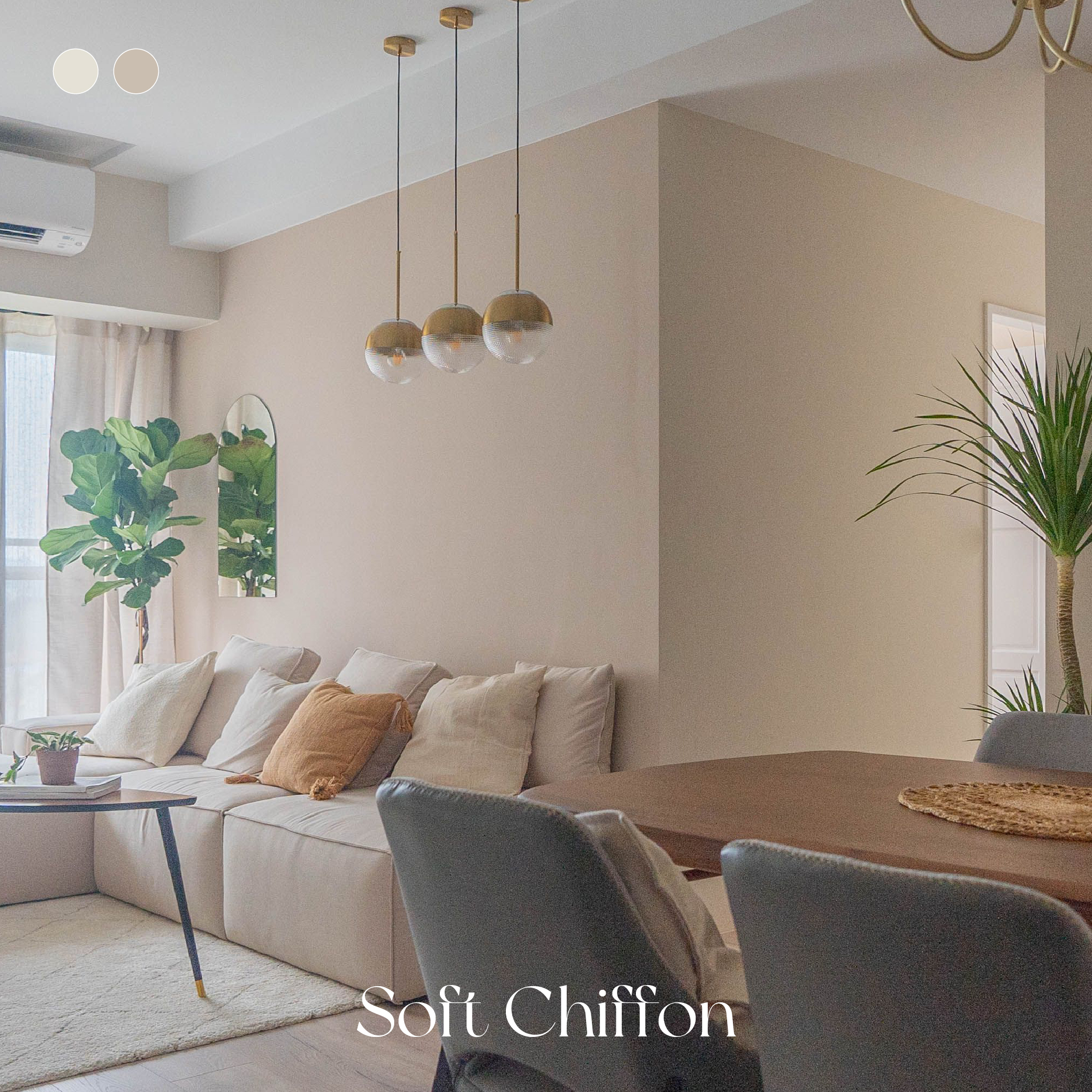 柔軟 Soft Chiffon｜風格油漆