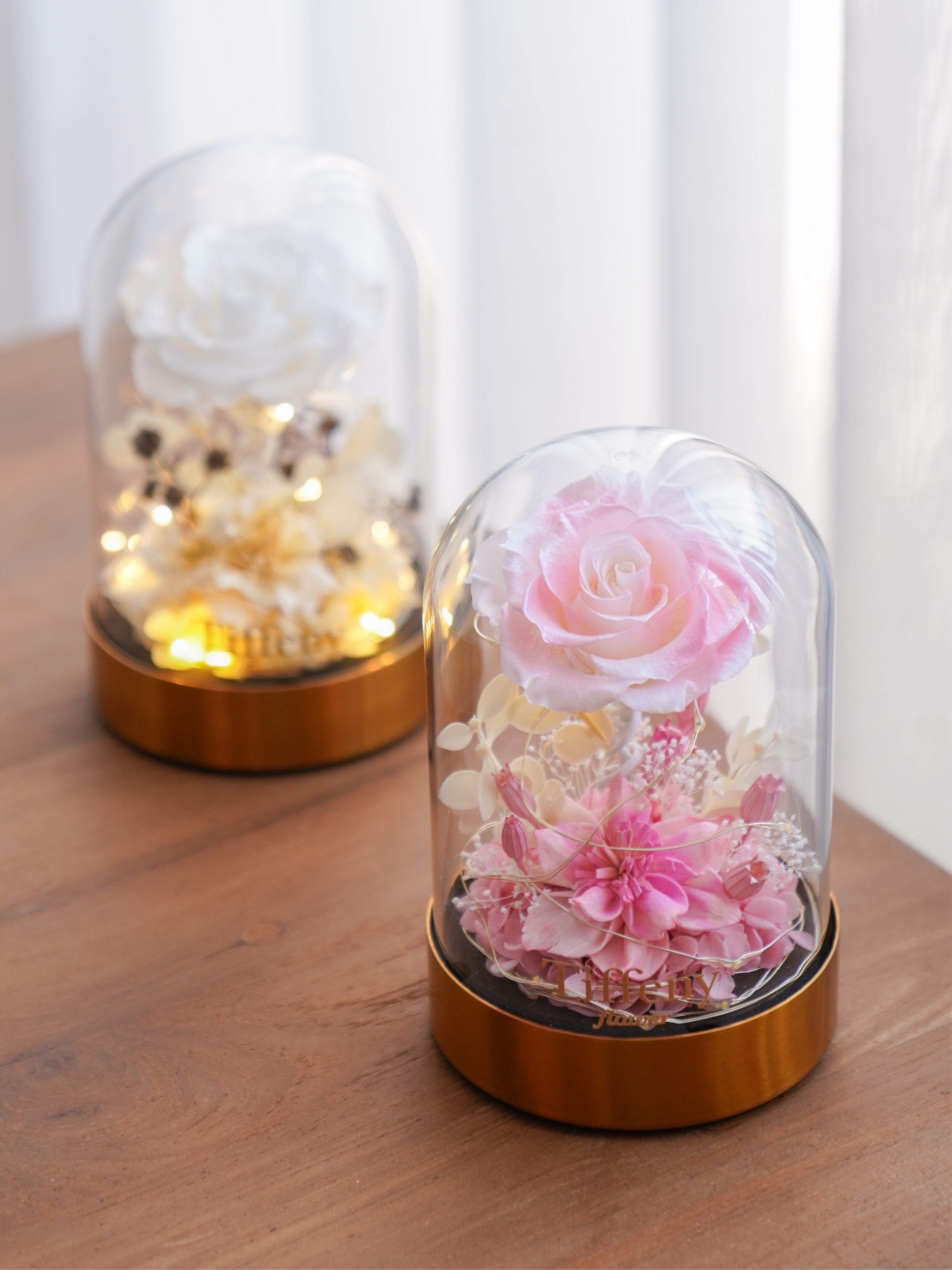 頂級永生花玻璃罩 / S /