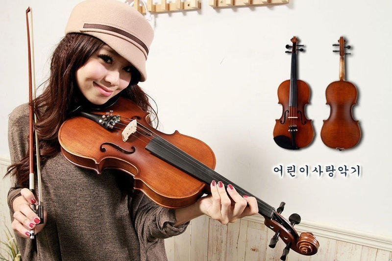 全新 JYVL-E9A0 初學 虎紋楓木 小提琴 (買1送11) 附全配